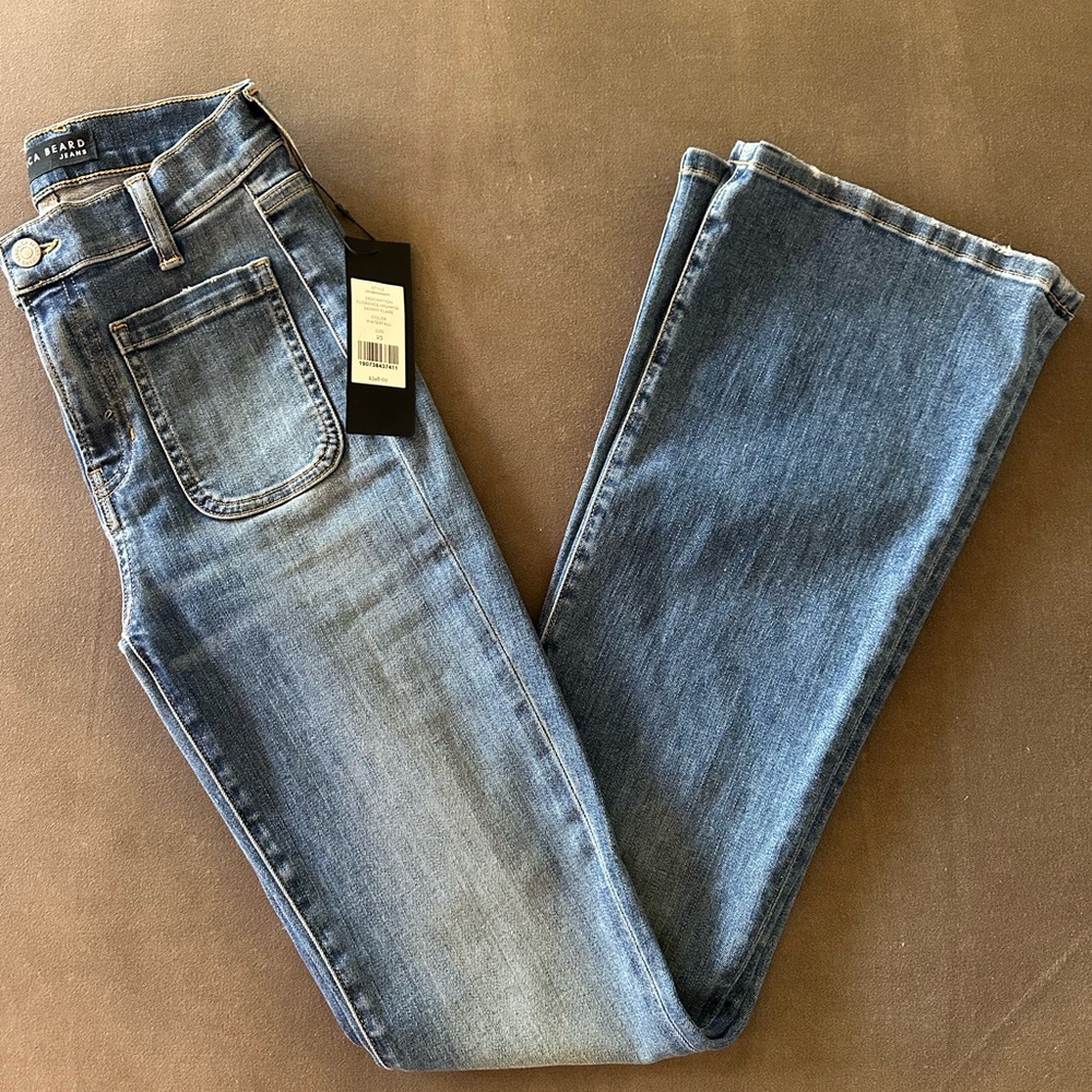 Veronica Beard Florence Highrise Skinny Flare